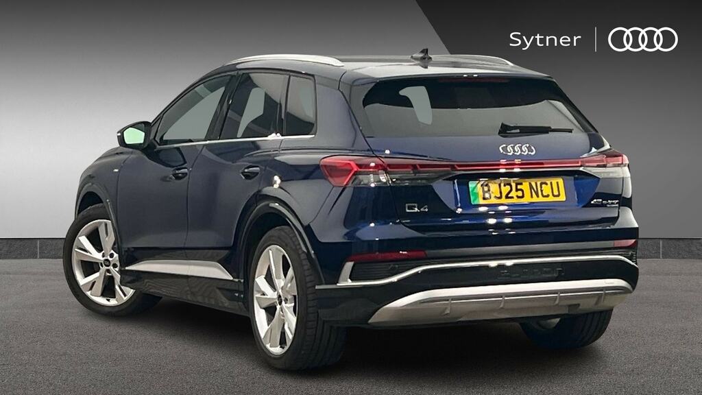 Audi Q4 E Tron 210Kw 45 Quattro 82Kwh S Line Lthtech BJ25NCU Blue #3