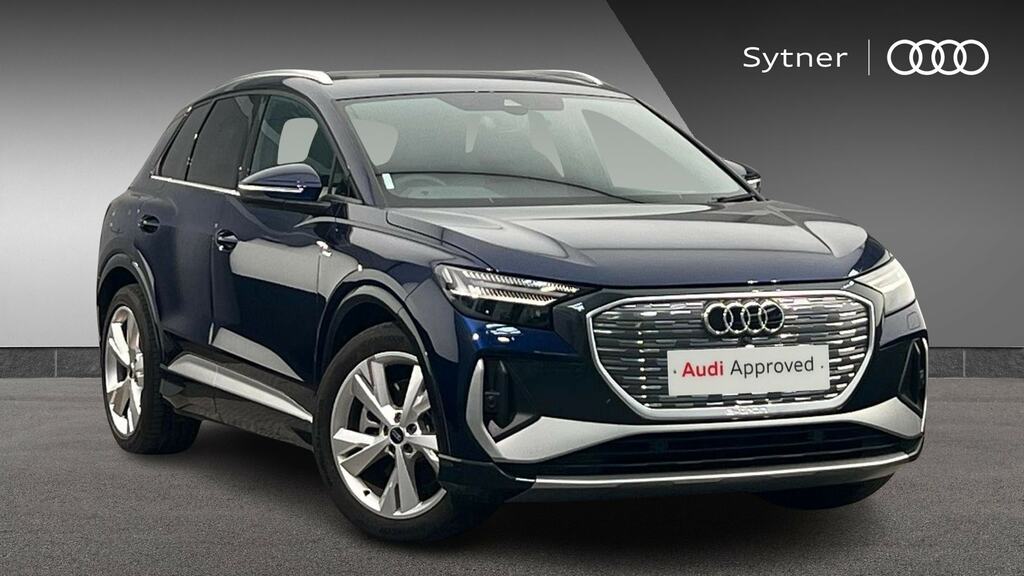Audi Q4 E Tron 210Kw 45 Quattro 82Kwh S Line Lthtech Blue