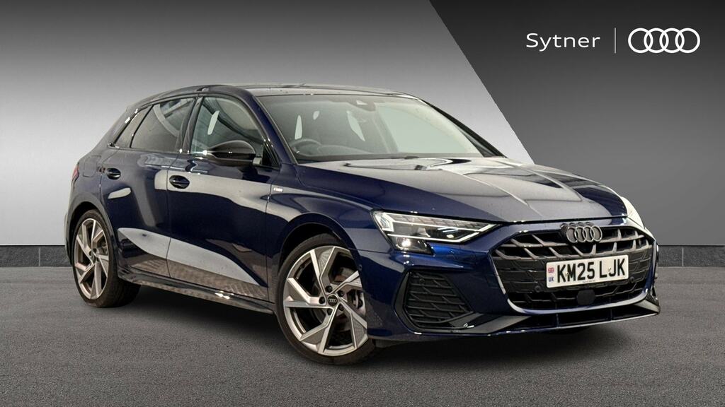 Audi A3 35 Tfsi Black Edition S Tronic Blue