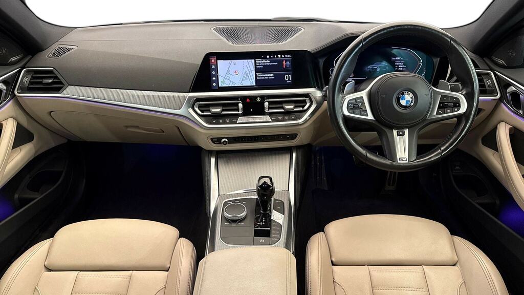 BMW 4 Series Gran Coupe 430D Xdrive Mht M Sport Step Pro Pack LD22VBO Black #4