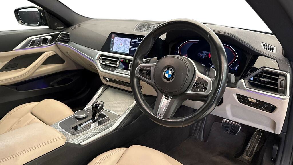 BMW 4 Series Gran Coupe 430D Xdrive Mht M Sport Step Pro Pack LD22VBO Black #6