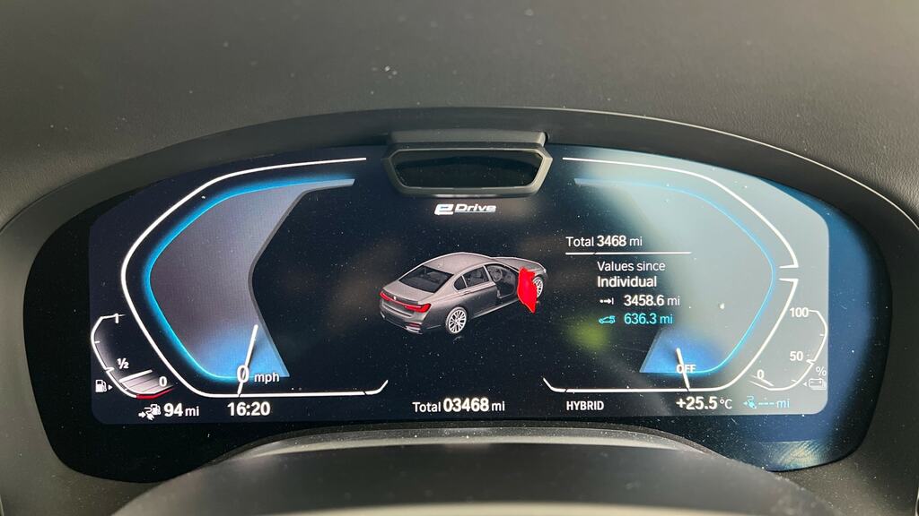 BMW 7 Series 730D Mht Grey #9