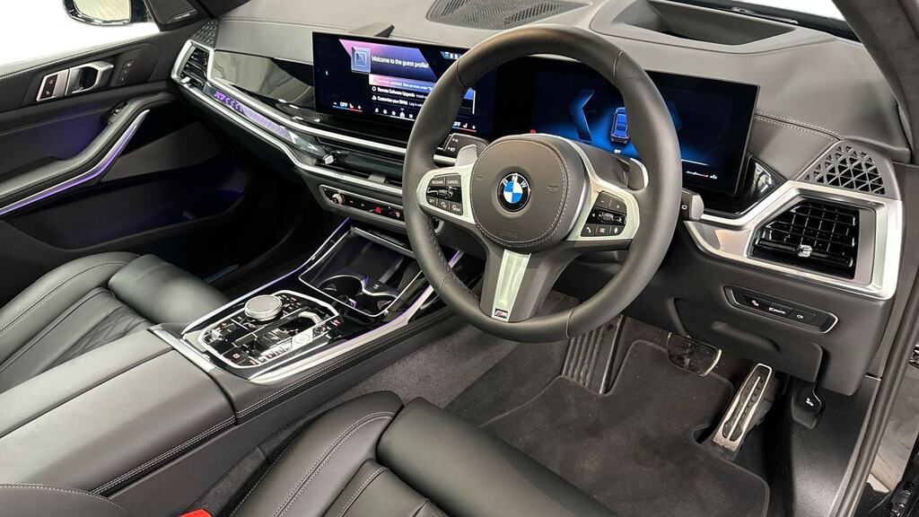 BMW X7 Xdrive40d Mht M Sport Step Black #6