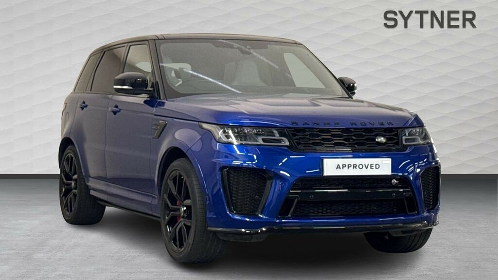 Land Rover Range Rover Sport 5.0 V8 Sc 575 Svr Blue