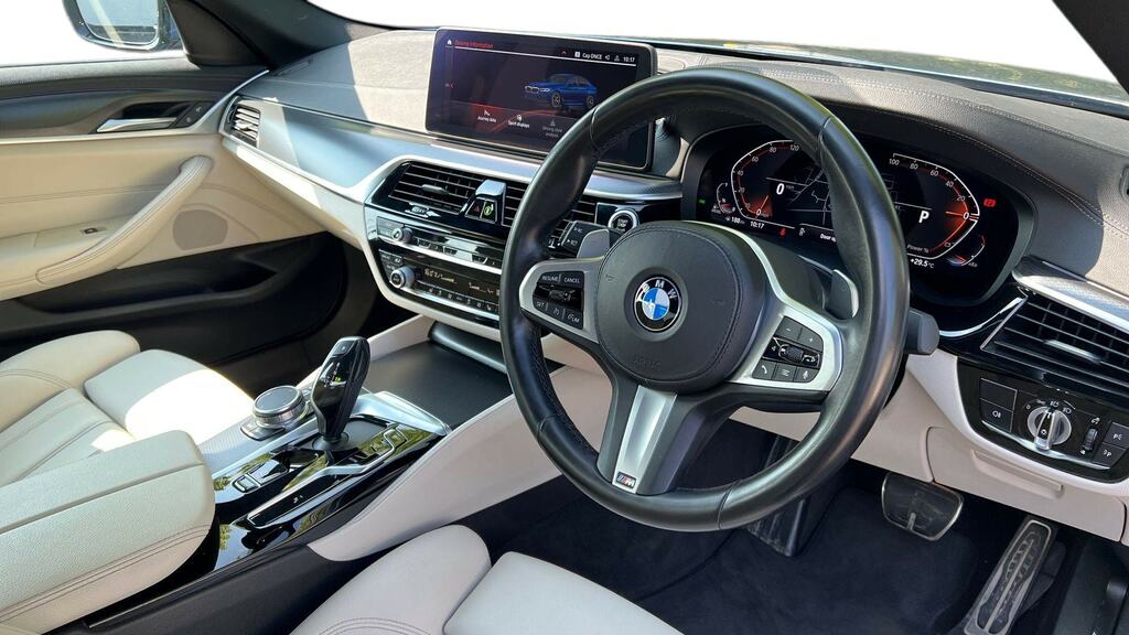 BMW 5 Series 530D Xdrive Mht M Sport BC70VAY Blue #6