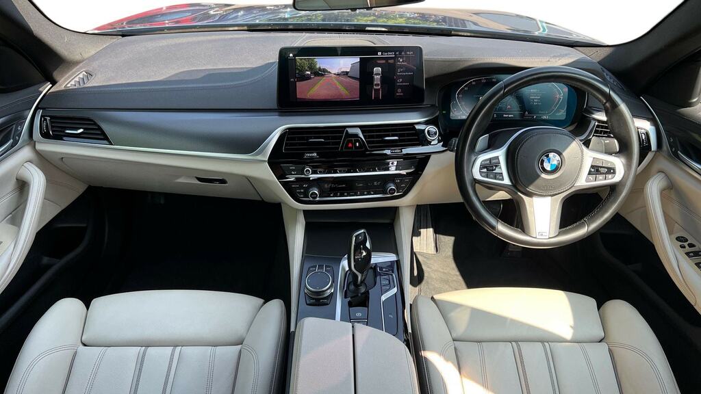 BMW 5 Series 530D Xdrive Mht M Sport BC70VAY Blue #4