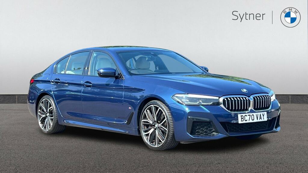 BMW 5 Series 530D Xdrive Mht M Sport Blue
