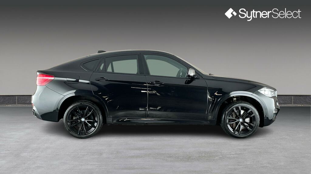 BMW X6 Xdrive M50d Black #3