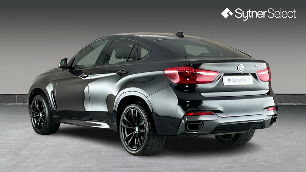 BMW X6 Xdrive M50d Black #2