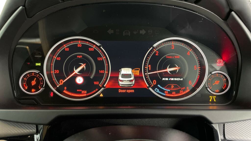 BMW X6 M50d 4Wd White #13