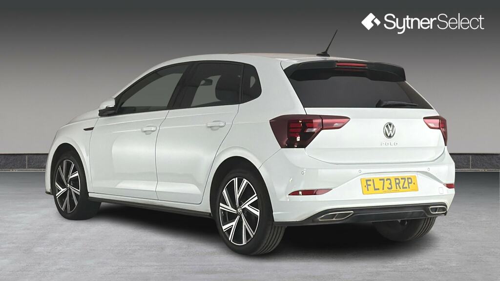 Volkswagen Polo 1.0 Tsi R-line FL73RZP White #2