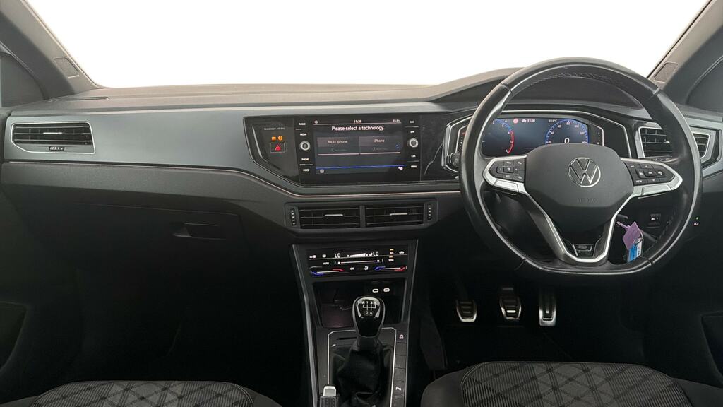 Volkswagen Polo 1.0 Tsi R-line FL73RZP White #6
