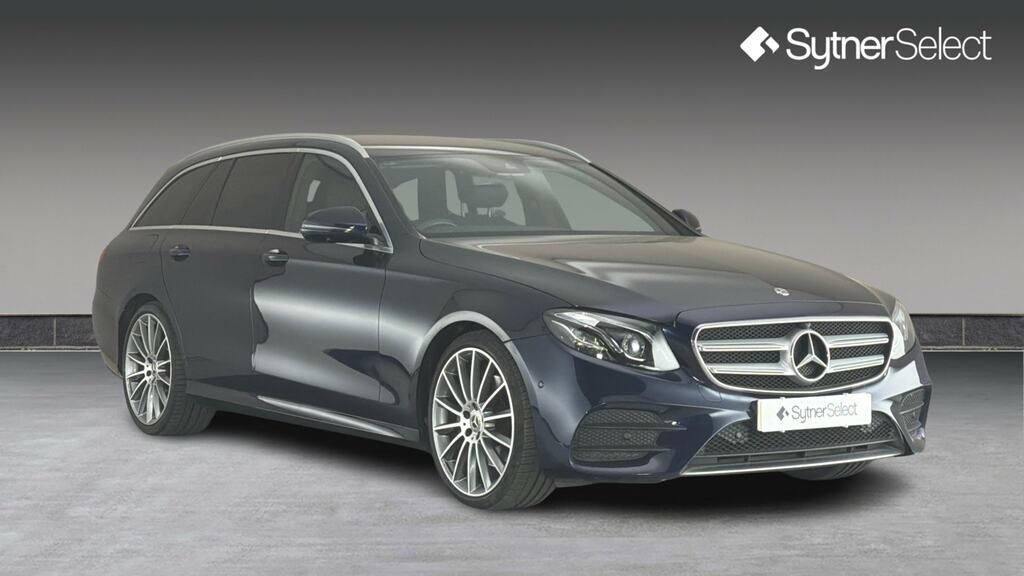 Mercedes-Benz E Class E220d Amg Line 9G-tronic Blue