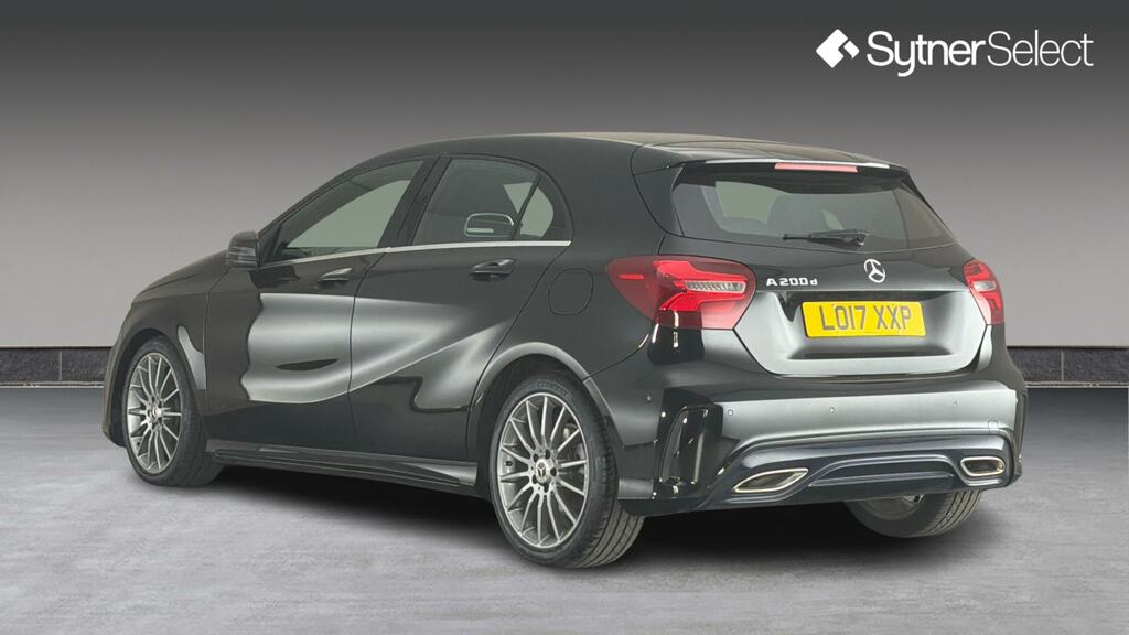 Mercedes-Benz A Class A200d Amg Line Premium Black #2
