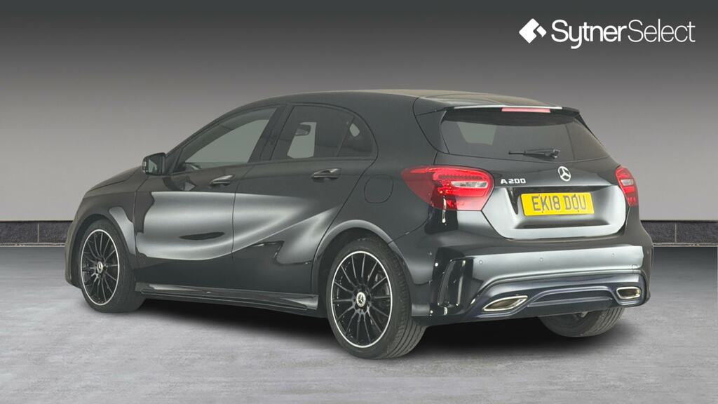 Mercedes-Benz A Class A200 Amg Line Executive EK18DOU Black #2