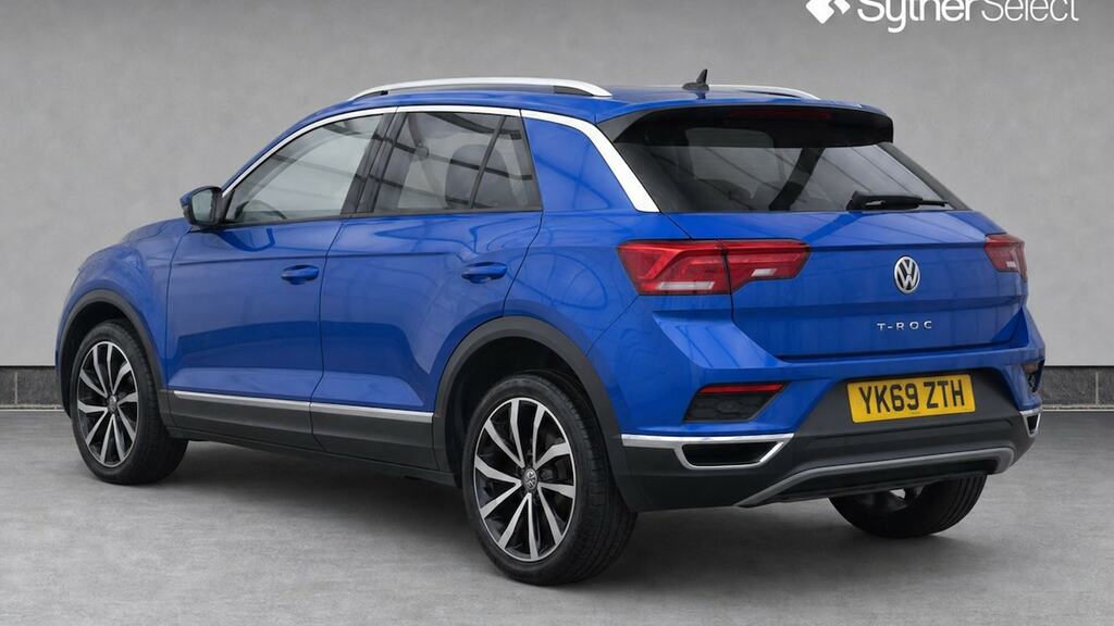 Volkswagen T-Roc 1.5 Tsi Evo Se YK69ZTH Blue #3