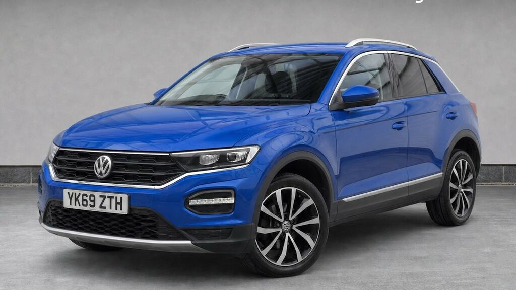 Volkswagen T-Roc 1.5 Tsi Evo Se YK69ZTH Blue #2