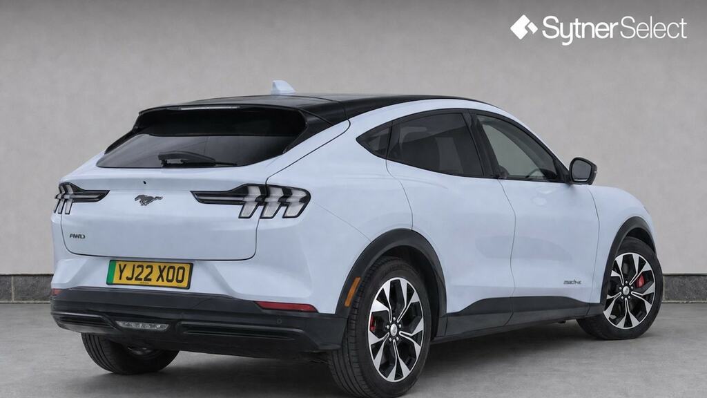 Ford Mustang Mach-E 198Kw Standard Range 68Kwh Awd White #4