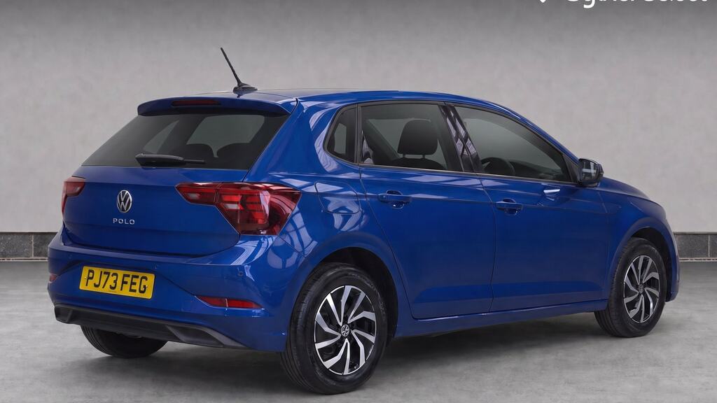 Volkswagen Polo 1.0 Tsi Life Dsg PJ73FEG Blue #4