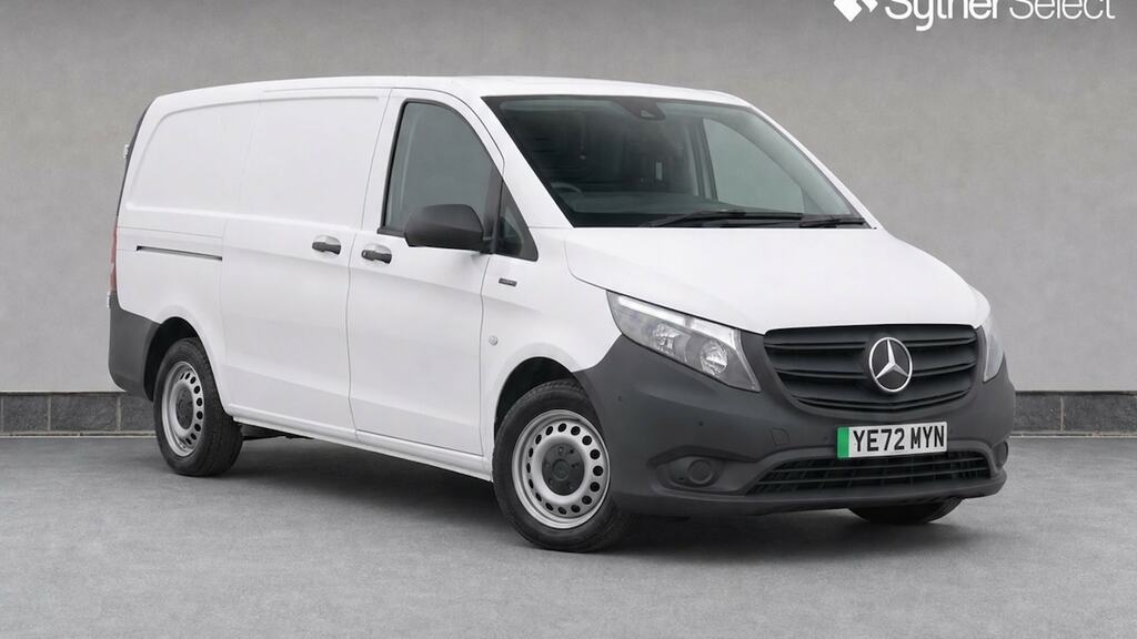 Mercedes-Benz eVito 85Kw 66Kwh Progressive Van White