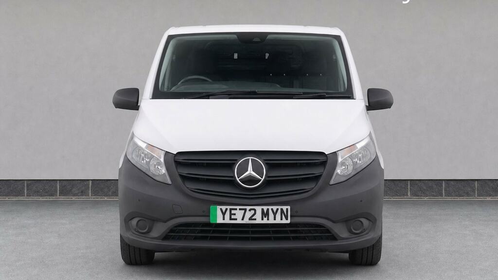 Mercedes-Benz eVito 85Kw 66Kwh Progressive Van White #5