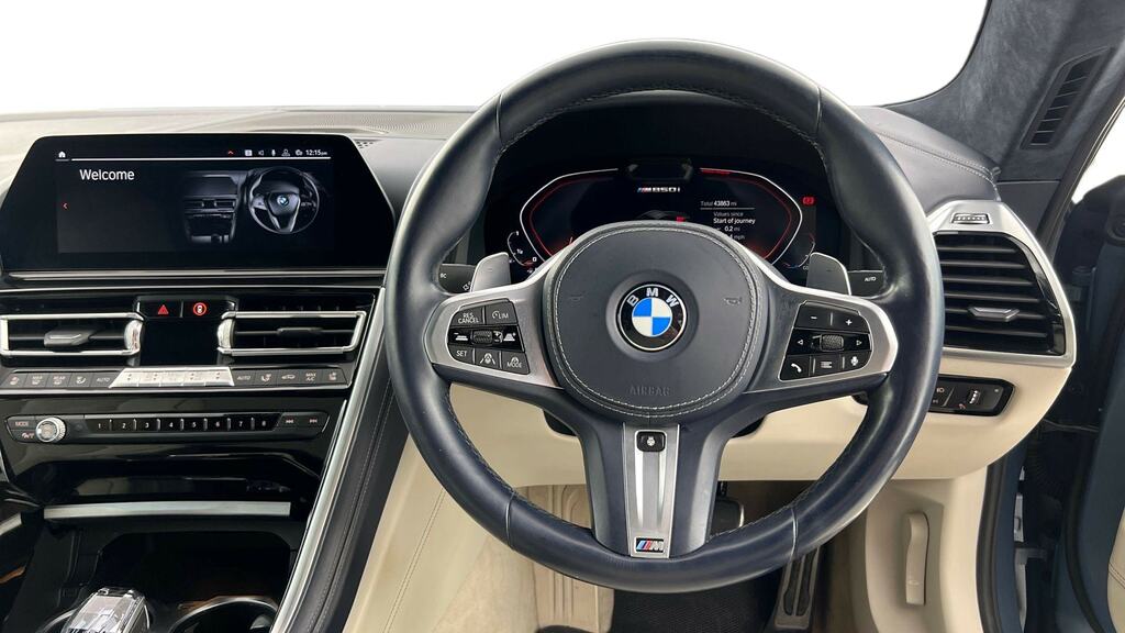 BMW 8 Series Gran Coupe M850i Xdrive Blue #5