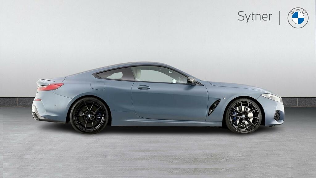 BMW 8 Series Gran Coupe M850i Xdrive Blue #3
