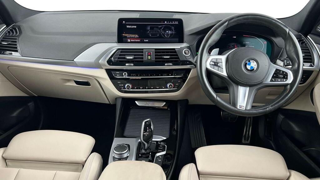 BMW X3 Xdrive20d M Sport Step EA70DWY Black #4