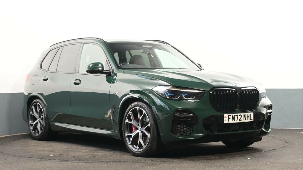 BMW X5 Xdrive45e M Sport Techpro Pk FM72NHL Green