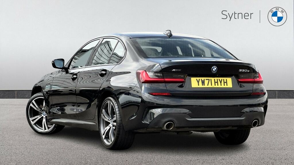 BMW 3 Series 330E Xdrive M Sport Step YW71HYH Black #2