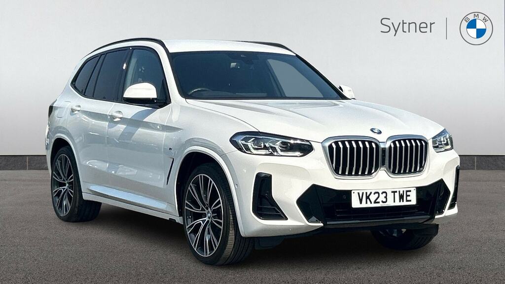 BMW X3 Xdrive20d Mht M Sport Step White