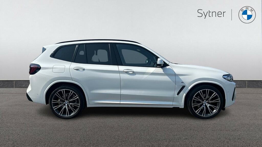 BMW X3 Xdrive20d Mht M Sport Step VK23TWE White #3