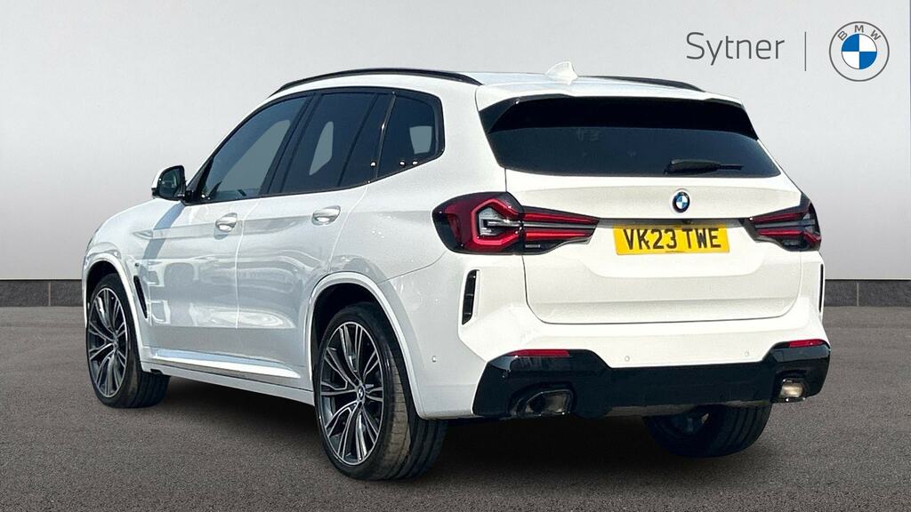 BMW X3 Xdrive20d Mht M Sport Step VK23TWE White #2