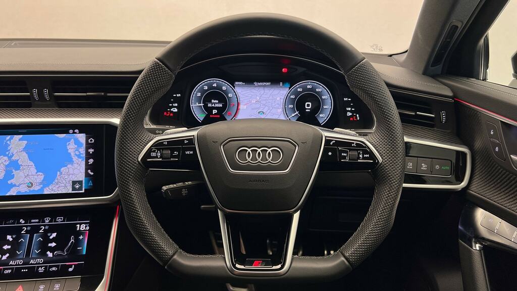 Audi A6 Saloon Black Edition Black #10