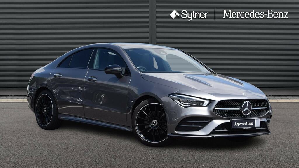 Mercedes-Benz CLA Class Cla 220D Amg Line Premium Night Ed Tip KN72GMX Grey
