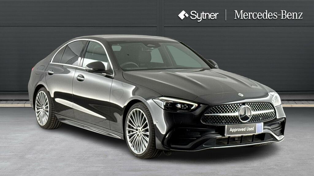 Mercedes-Benz C Class C200 Amg Line Premium 9G-tronic Grey