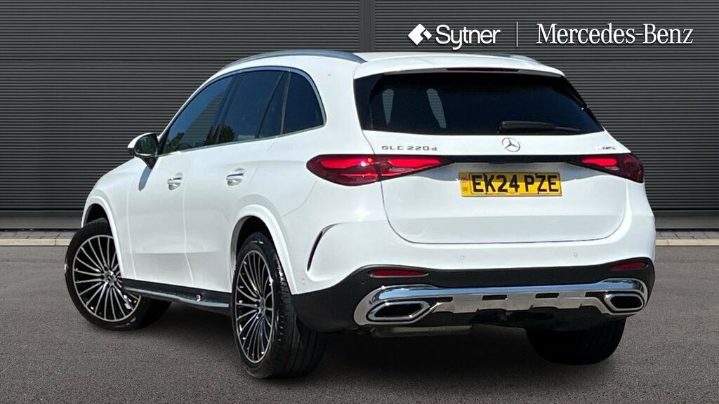 Mercedes-Benz GLC Class Glc 220D 4Matic Amg Line Premium 9G-tronic EK24PZE White #2