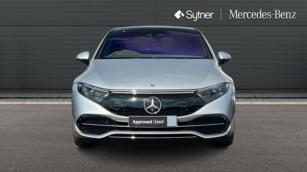 Mercedes-Benz EQS Hatchback White #6