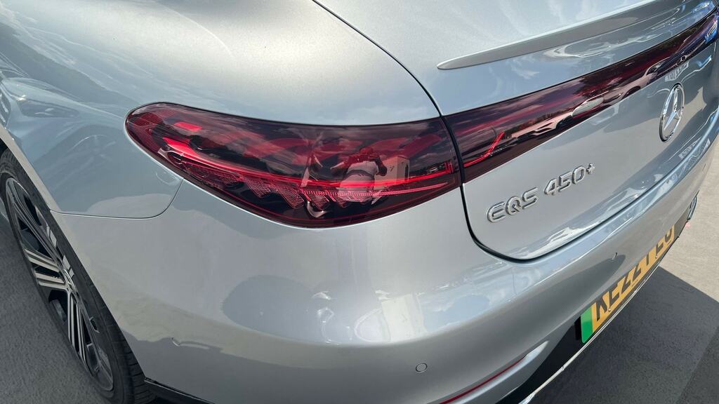 Mercedes-Benz EQS Hatchback White #19