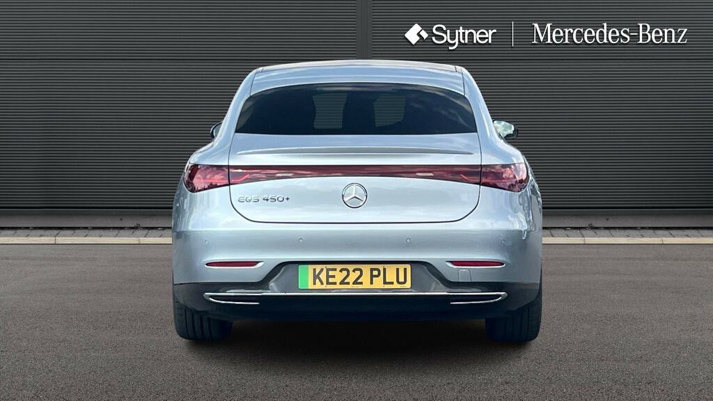 Mercedes-Benz EQS Hatchback White #7