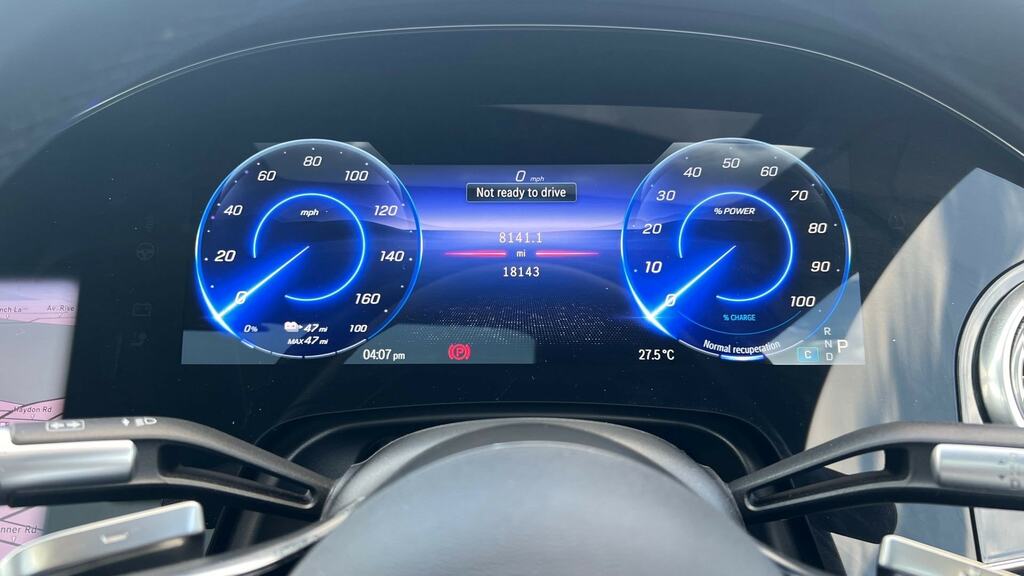 Mercedes-Benz EQS Hatchback White #13