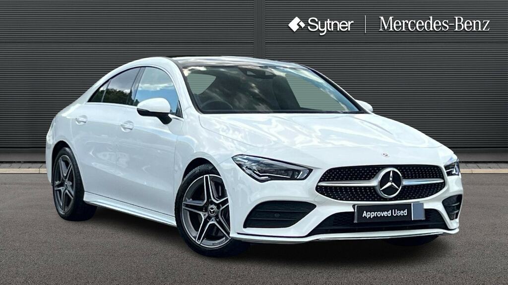 Mercedes-Benz CLA Class Cla 250 Amg Line Premium Plus Tip White