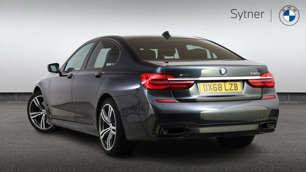 BMW 7 Series 740D Xdrive M Sport Grey #2