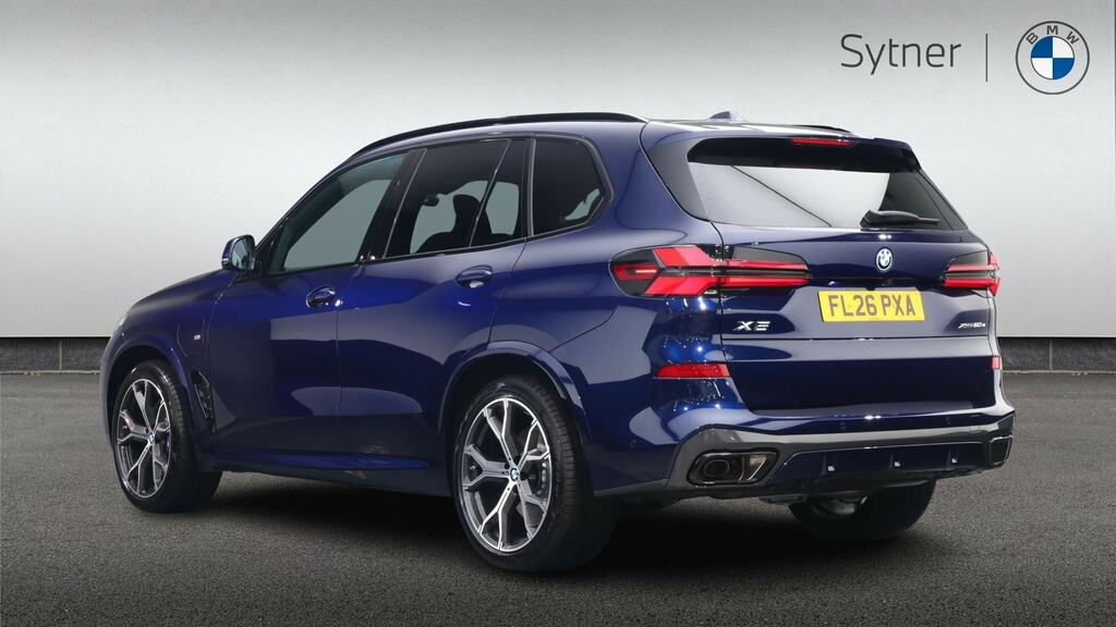 BMW X5 Xdrive50e M Sport Blue #2