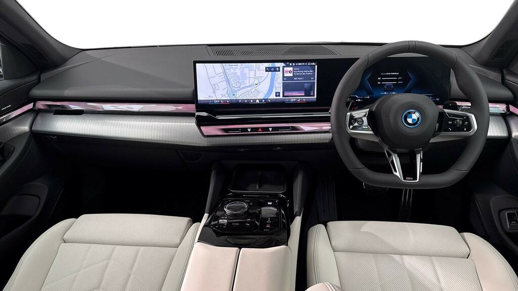 BMW 5 Series 530E M Sport Pro FG26XHD Black #4