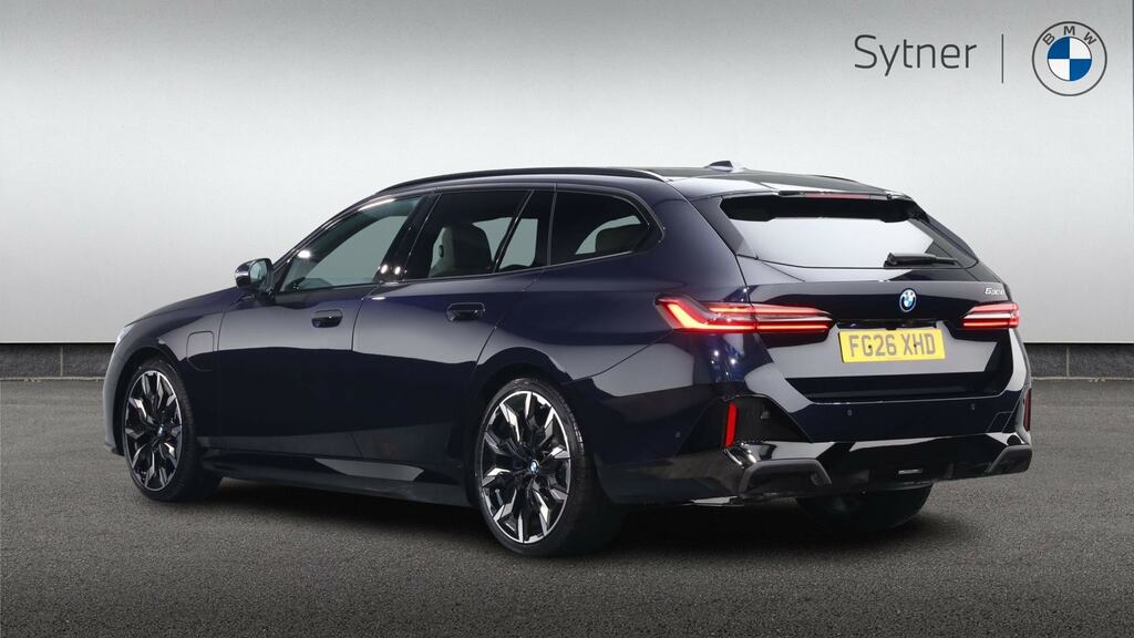 BMW 5 Series 530E M Sport Pro FG26XHD Black #2