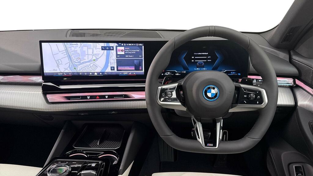 BMW 5 Series 530E M Sport Pro FG26XHD Black #5