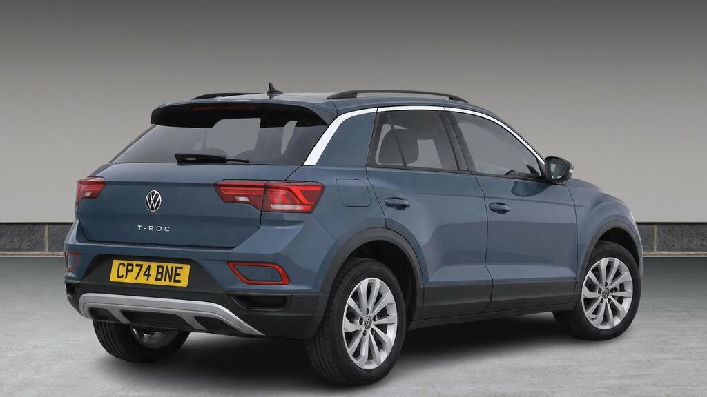 Volkswagen T-Roc 1.5 Tsi Match Dsg CP74BNE Blue #4