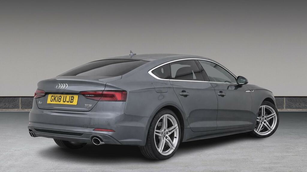 Audi A5 2.0 Tfsi Quattro S Line S Tronic Grey #4