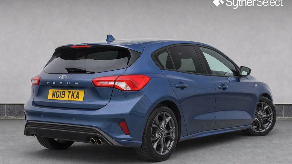 Ford Focus 1.0 Ecoboost 125 St-line WG19TKA Blue #4